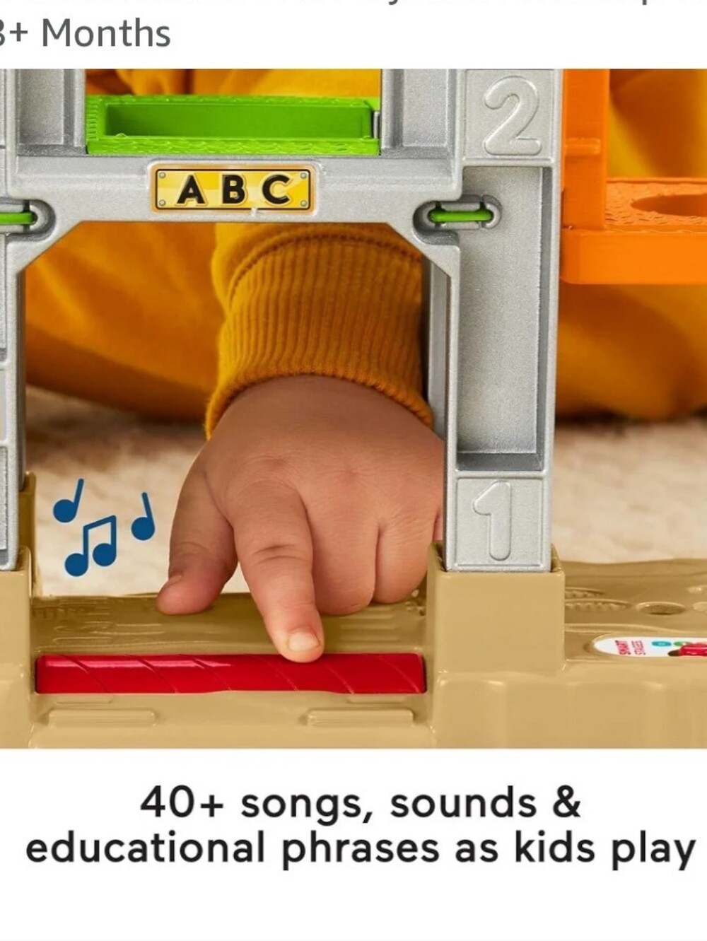 Fisher-Price Little People Load Up ‘n Learn Construction Site And Pick Up Truck - Picture 12 of 13